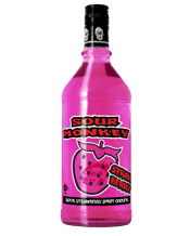 Sour Monkey Sour Strawberry<br>Spirit Cooler... 750ML Inspired by the sub tropical jungles of southern Africa, Sour Monkey is a wild and seductive low alcohol shooter. The drinking experience is exhilarating. At first it will tease your tongue with a sweet fruit burst, and then suddenly a sharp sour smack will pucker your lips and shock your senses. Sour Monkey Strawberry is delicious and fresh, the way nature intended it to be.