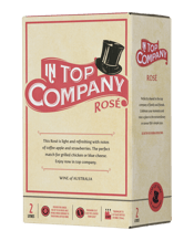 In Top Company Rose 2l 2L Fresh and crisp with strawberry and watermelon fruit flavours. Enjoy this Rose for its flavour and refreshing finish.