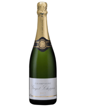 Guyot Choppin Champagne Brut<br>Nv 750ML Champagne Guyot Choppin is based in the village of Damery in the heart of the Champagne region, and owned by an independent Champagne house established in 1925. The house style is based on its high stock of reserve wines from previous harvests, which allows their non-vintage Brut to have such consistency from year to year. A blend of 60% Pinot Meunier, 30% Pinot Noir, and 10% Chardonnay, with a minimum 25% reserve wine in the final blend. Ripe, golden apples on the nose, with a powerful, mouth-f