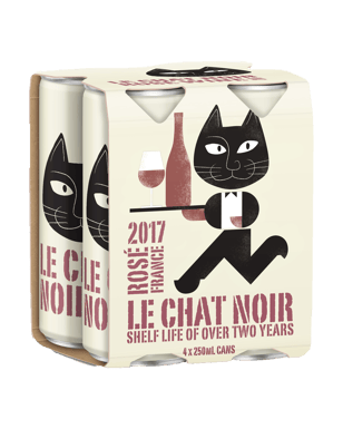 Buy Le Chat Noir Rosé Cans 250ml Dan Murphys