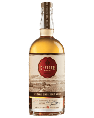 Whisky canadien single malt Shelter Point