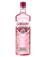  Gordon's Premium Pink Gin<br>700ml  700ML Inspired by recipes from the 1880’s, award-winning Gordon's Premium Pink is crafted to balance the refreshing taste of Gordon's with the sweetness of raspberries and the tang of redcurrant. Made using only the highest quality ingredients and only natural flavourings to provide delicious tasting berry flavour. To enjoy a perfectly mixed Gordon's Premium Pink and Tonic, fill a large copa glass with ice, add 50 ml Gordon's Premium Pink, top with 150 ml tonic and garnish with plenty of juicy strawbe