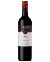  Shingleback Red Knot<br>Classified Shiraz... 750ML Bright purple-red. The nose is an alluring compote of blackberries, blueberries and strawberries, garnished with a hint of vanillin oak. On the palate the luscious berry fruit is restrained and focused into the long finish by the natural acidity, minerality and fine tannins. Although hard to resist in its youth, careful cellaring will further soften and enhance this medium – full bodied Shiraz.<br />Produced by or on behalf of Pinnacle Drinks, part of Endeavour Group Limited.