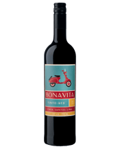  Bonavita Tinto Portugal  750mL From one of Portugal's leading producers, this wine is made from four grapes Shiraz, Tinta Roriz, Castelão and Touriga Franca harvested later than usual to achieve a greater ripeness and smoothness. It results in a deep and inky wine, with ripe plum and blackcurrant aromas. In the mouth it shows prune, fig and cherry fruit notes. Chocolate and liquorice flavours, given by ageing in oak barrique, dominate a long and smooth aftertaste.