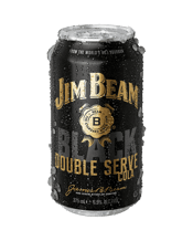 The name that is synonymous with Bourbon, Jim Beam, is mixed with Cola to a recipe that has been pleasing drinkers for many years. This is more of the quality Bourbon and less cola for Jim Beam lovers!