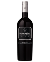  Mouton Cadet Select Rouge  750mL Mouton Cadet Select, is the result of the selection from the best parcels of highest terroirs across the Bordeaux region. Created in 1930, by Baron Philippe de Rothschild, Mouton Cadet has become a standard-setter for Bordeaux wines in France and rapidly overseas.&nbsp; The nose initially reveals black cherry, very ripe red fruit notes, hints of mocha and spice. From a supple and voluptuous attack on attractive fruit, the mid-palate displays powerful flavours with forward red fruit, leading into a lo