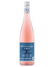  Brown Brothers Refreshingly<br>Light Dry Rose  750mL Recommended food pairings:&nbsp;Best served with an ice bucket, sunny days and great friends the Refreshingly Light Dry Rosé is the perfect aperitif. It is brilliant with a wide range of flavours so knock up your favourite antipasto platter. Or for something a bit spicy try a pho or banh mi. Growing Conditions:&nbsp;The Refreshingly Light Dry Rosé is a blend of Shiraz, Tarrango, Cabernet Sauvignon and Malbec from three company vineyards in northern Victoria. The grapes were harvested from mid-February to
