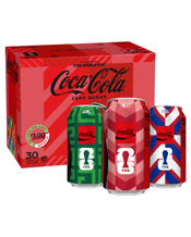  Coca-cola Zero Sugar<br>30x375ml  375ML Coca Cola Zero Sugar delivers the classic Coke taste with no sugar offering a lighter option without compromising on flavour. It provides the familiar cola experience for those who want the taste of Coke with zero sugar. Designed for everyday enjoyment it can be enjoyed on its own with a meal or snack. Best served chilled for maximum refreshment.