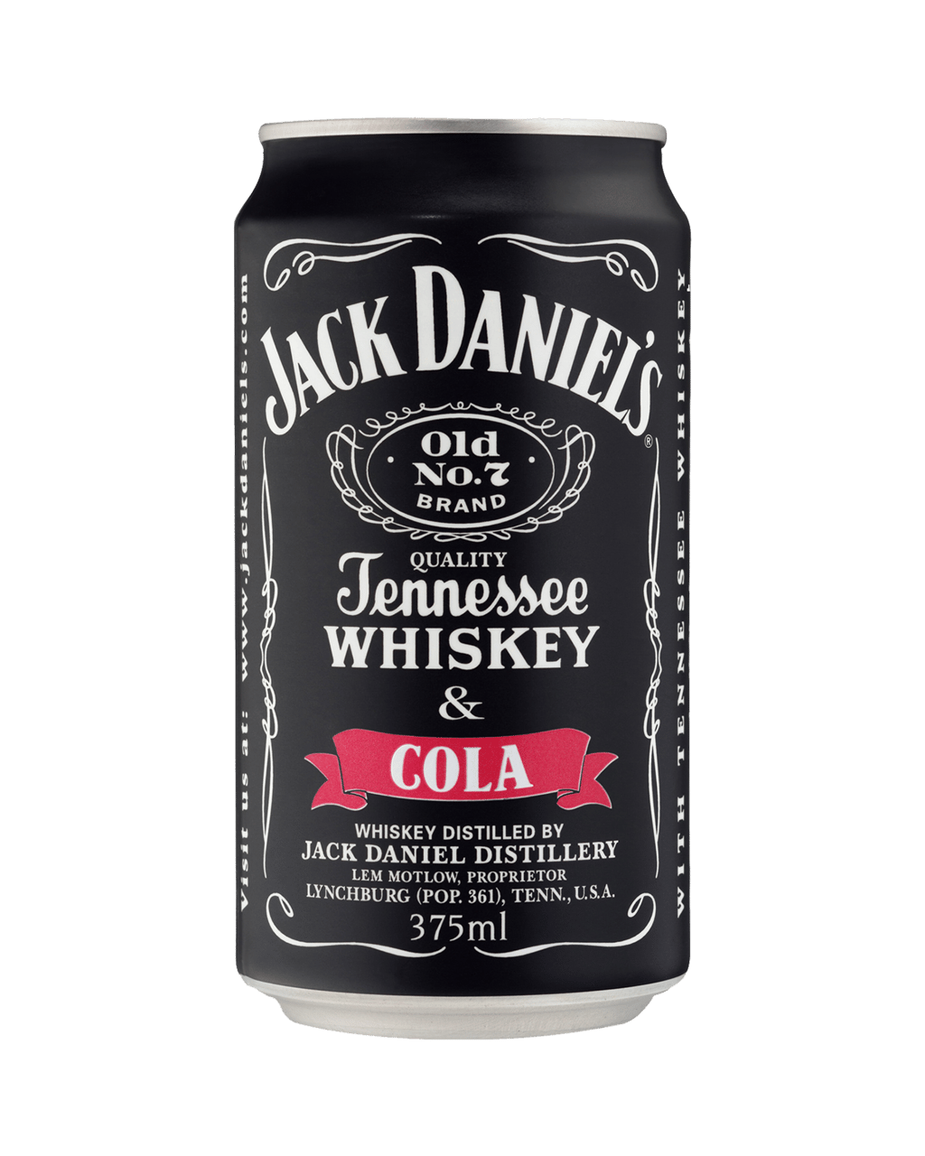 Jack Daniel S Tennessee Whiskey Cola Cans 375ml Unbeatable Prices