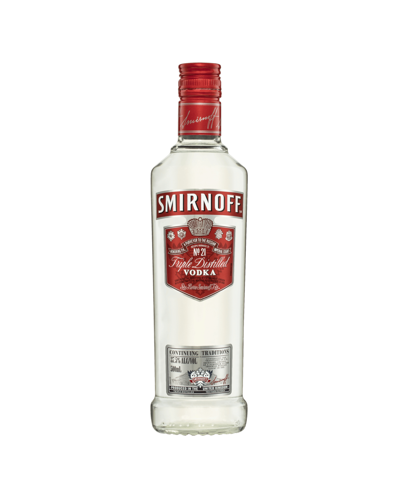 Buy Smirnoff Red Label Vodka 500ml Online (Low Prices) from Dan Murphy's