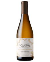  Cambria Katherine's<br>Chardonnay  750mL Cambria was originally part of the Tepusquet Vineyard. Planted between 1970 and 1971, this ambitious venture helped establish Santa Barbara County as a world-class wine producing region. The Cambria portion of property was purchased in 1986 by Barbara Banke. Today, Cambria is still 100% family owned and the wines are 100% estate-grown.&nbsp; Ripe fruit, floral and spice aromas dominate the nose of the Katherine’s Vineyard Chardonnay. Grapefruit, pineapple, white peach, citrus blossom, and apple flavo