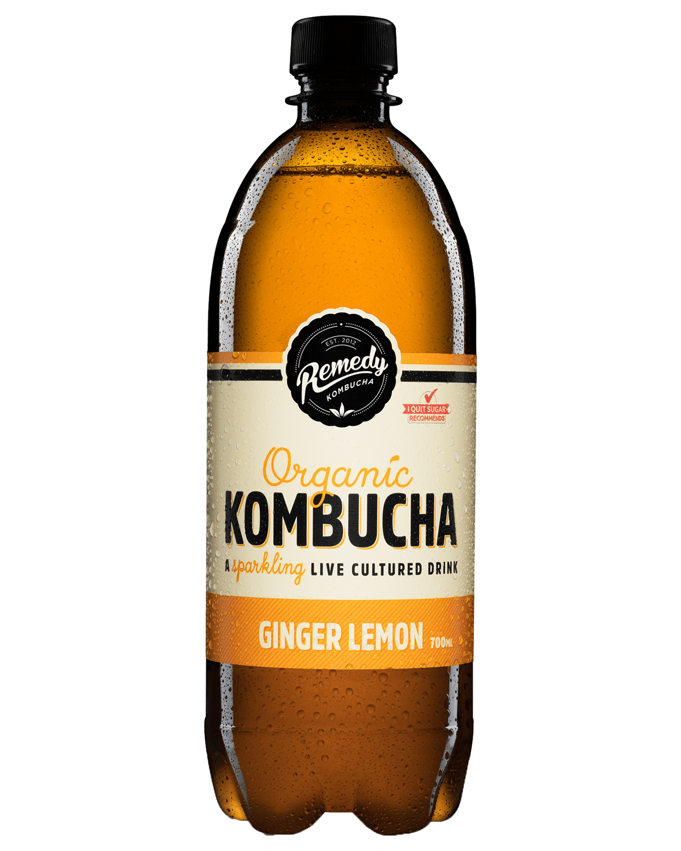 Buy Remedy Kombucha Organic Ginger Lemon Bottles 700ml Online (Lowest
