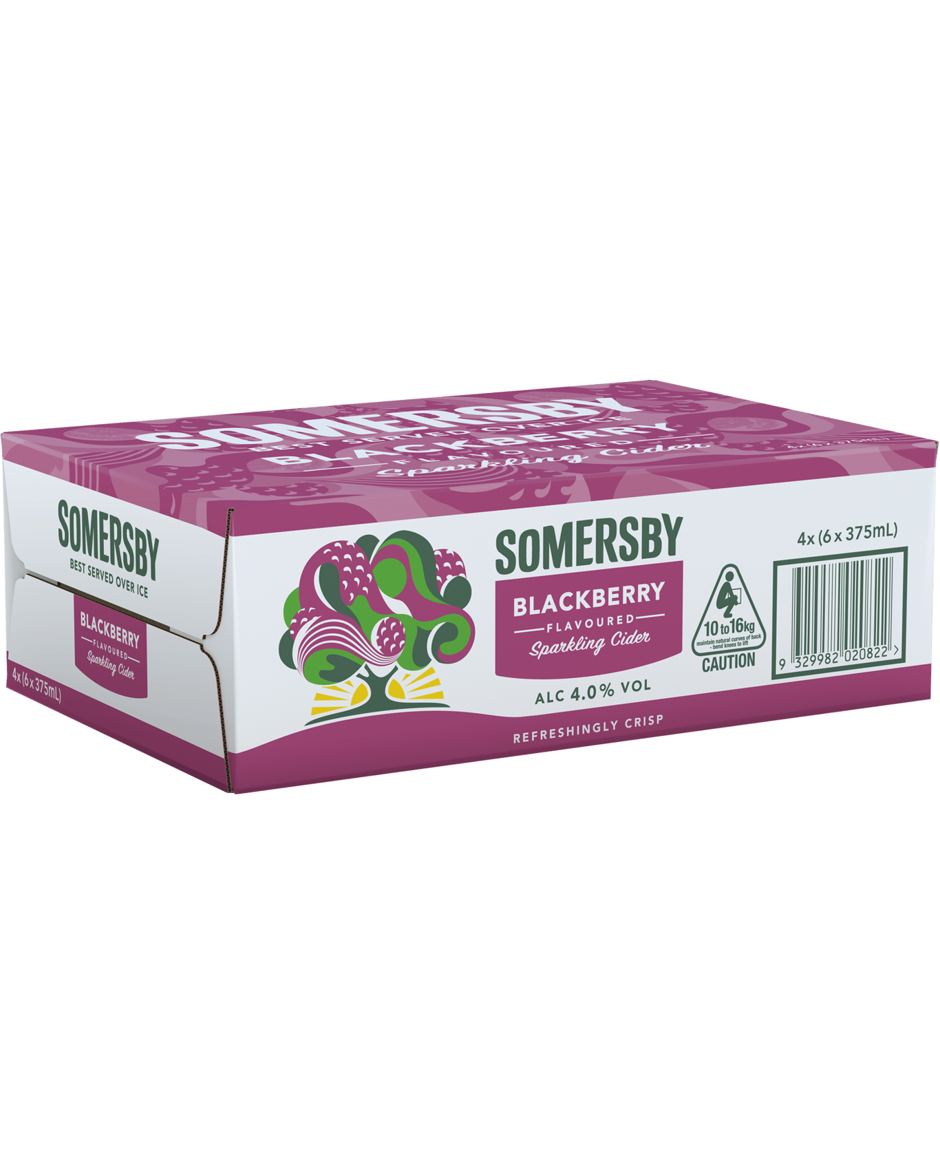 Somersby Blackberry Flavoured Sparkling Cider Can 375ml (Unbeatable