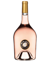 Miraval Cotes De Provence<br>Rosé Magnum 1.5l 1.5L The name of this wine, STUDIO by Miraval, was not chosen by chance. In 1977, jazz musician Jacques Loussier, the owner of the estate at the time, had a recording studio built there, and hosted international artists of the caliber of Pink Floyd, The Cure, Muse, AC/DC, Wham, Sting, The Cranberries, Rammstein, Chris Rea, and French artists such as Indochine, Telephone, and Bashung. Studio Rosé is a pale pink colour with great clarity. The nose is an explosion of freshness with notes of citrus and