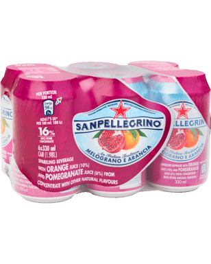 Buy Sanpellegrino Orange Pomegranate 330ml Online (Unbeatable Prices ...