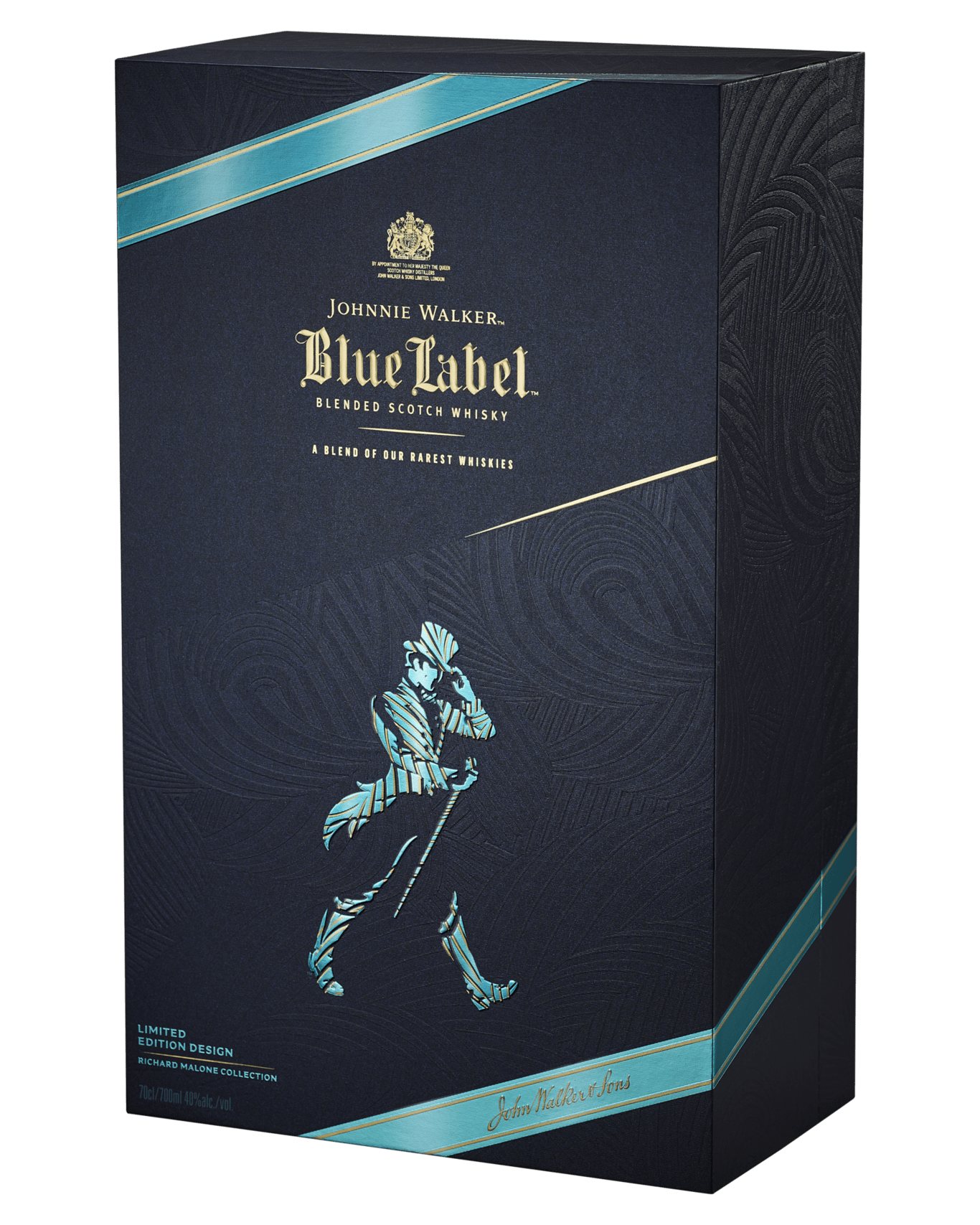 Buy Johnnie Walker Blue Label Scotch Whisky & Crystal Glass Gift Pack 700ml Online (Lowest Price