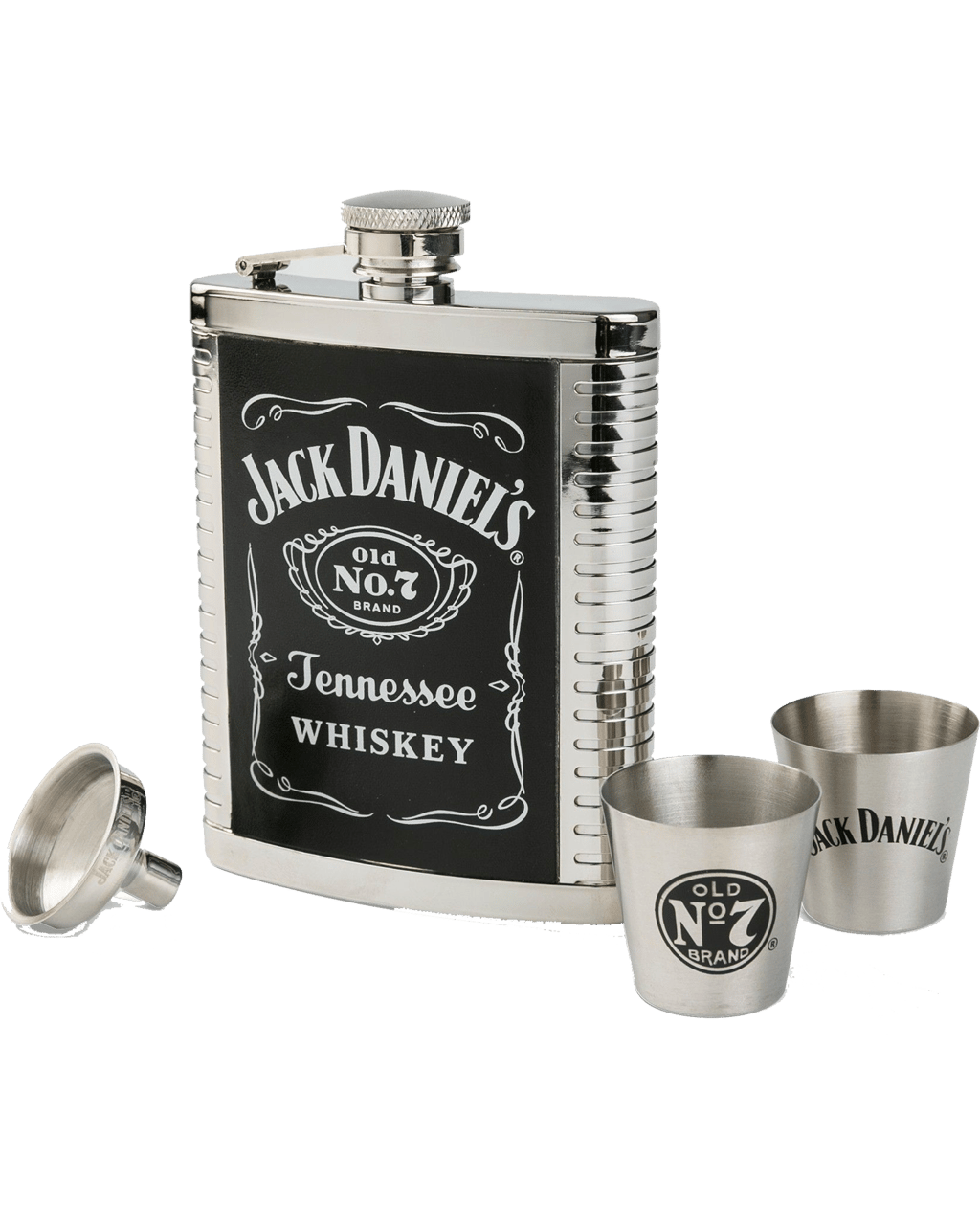 Jack Daniels and Hip Flask Gift Set