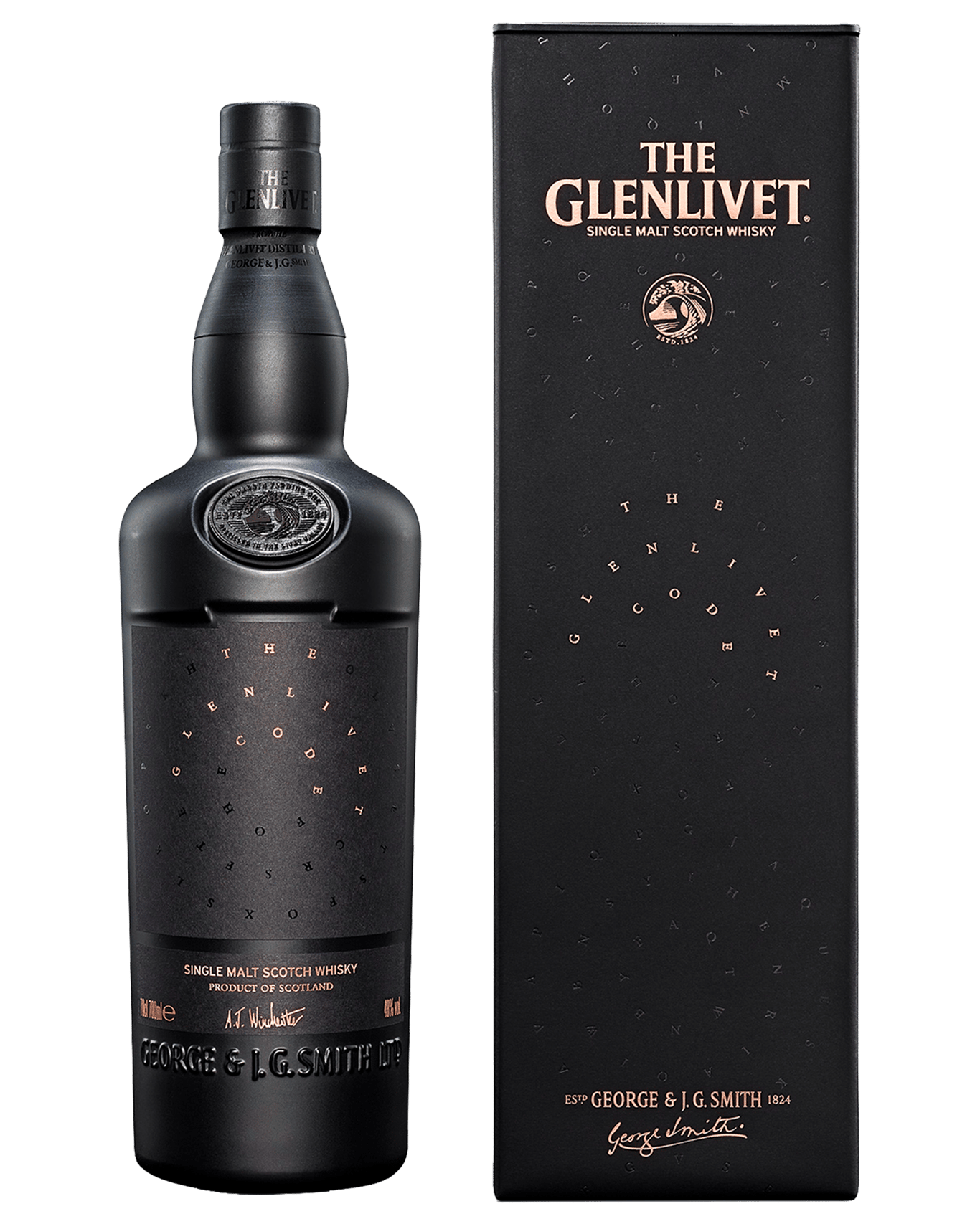 Buy The Glenlivet Code Single Malt Scotch Whisky 700ml Online (Lowest