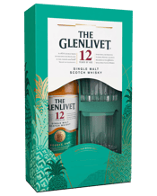  The Glenlivet 12 Year Old<br>Single Malt Scotch... 700ML One of the worlds most recognised Scotch Whisky's with 2 glasses and in a handy gift pack, perfect for Christmas.<br><br /><br />The Glenlivet is a supremely elegant whisky of rewarding and subtle complexity. Smoke, clover honey and heather will have you coming back for more time and again.