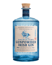 Drumshanbo Gunpowder Irish<br>Gin 700ml 700ML Unique, extraordinary and as remarkable as the elusive creature PJ Rigney has occasionally glimpsed in the fields, the Drumshanbo Jackalope. Slow distilled by hand in our medieval copper pot stills with oriental botanicals and gunpowder tea. 8 pot still botanicals and 4 vapour infused botanicals are combined in the oriental traditions of distilling. Every bottle is hand filled, labelled and sealed by our dedicated team of distillers.
