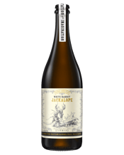  White Rabbit Jackalope<br>Starward Bottle... 750mL Acidified pale ale aged in whisky barrels after fermentation. The whisky and oak flavours work and absolute treat in this beer balancing beautifully against the acidic tartness and slight sweetness of the malt. The beer has an additional layering of salt (the Gose aspect of the beer) and this time out, an additional dash of Starward Nova Whisky, to tie the whole thing together. The beer has a lovely warm doughy slightly nutty aroma and sweet / sour palate that is soft and malty with a hint of oa