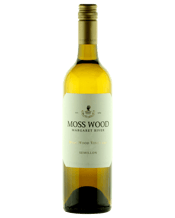  Moss Wood Semillon  750mL This is a wonderfully concentrated wine. Complex on the nose with aromas of lemon, green apple and fig the palate shows lively flavours of citrus and melon and a beautifully textured crisp and long finish.