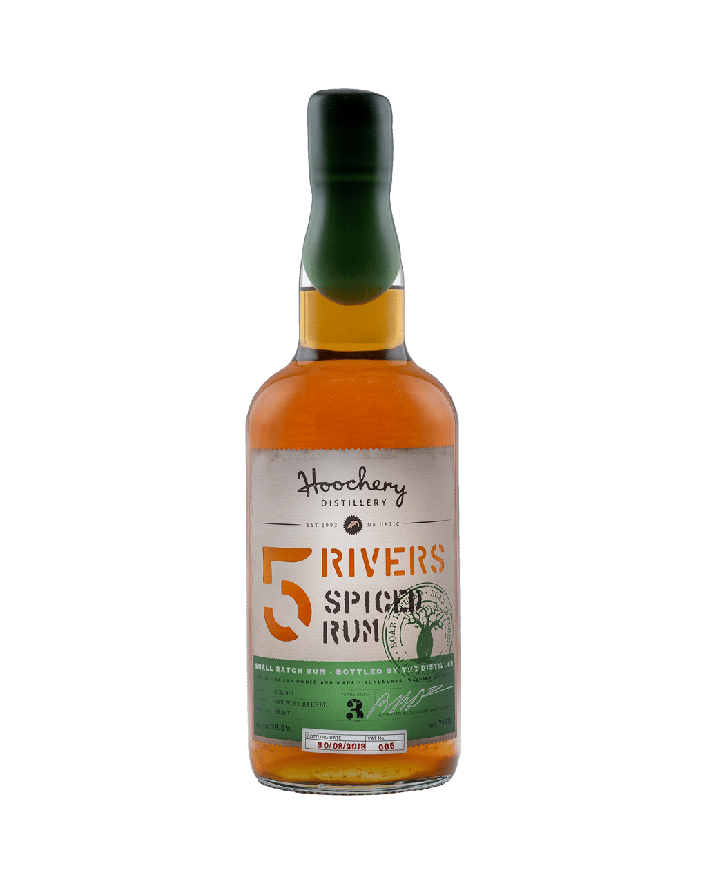 buy-hoochery-distillery-5-rivers-spiced-rum-750ml-online-or-near-you-in