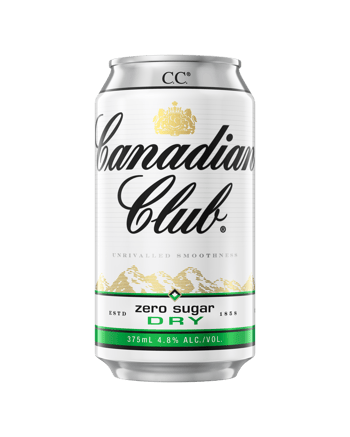 Canadian Club Whisky & Zero Sugar Dry 10 Pack 375mL