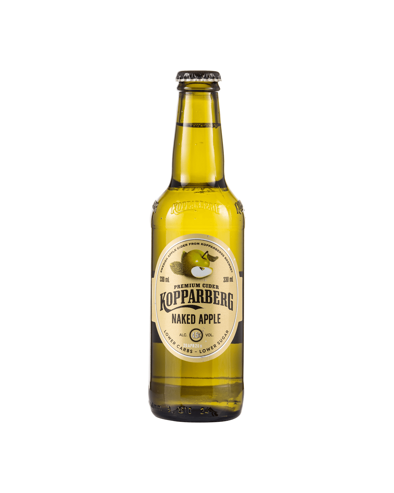 Buy Kopparberg Naked Lower Carb Apple Cider 330ml Online (Lowest Price