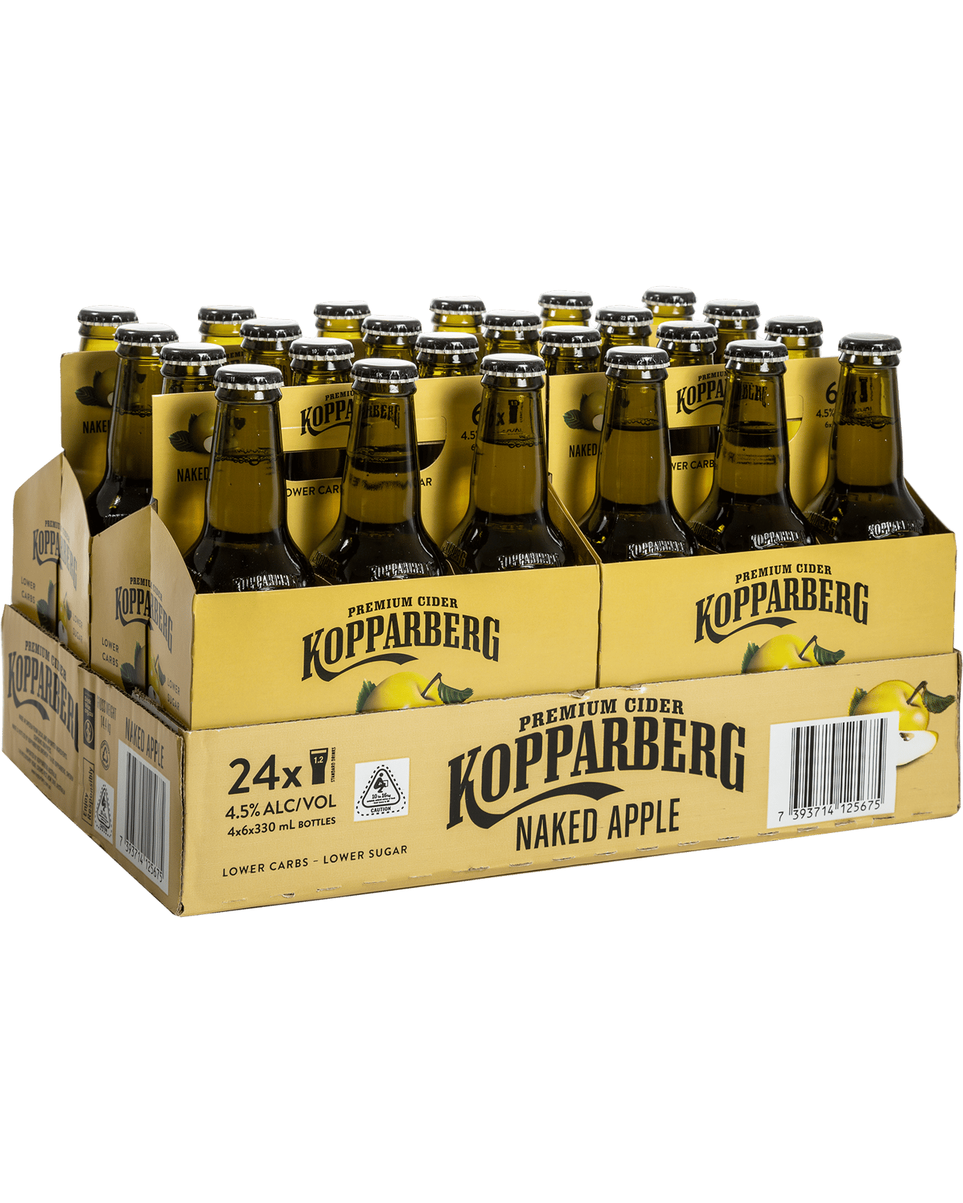 Buy Kopparberg Naked Lower Carb Apple Cider 330ml Online (Lowest Price