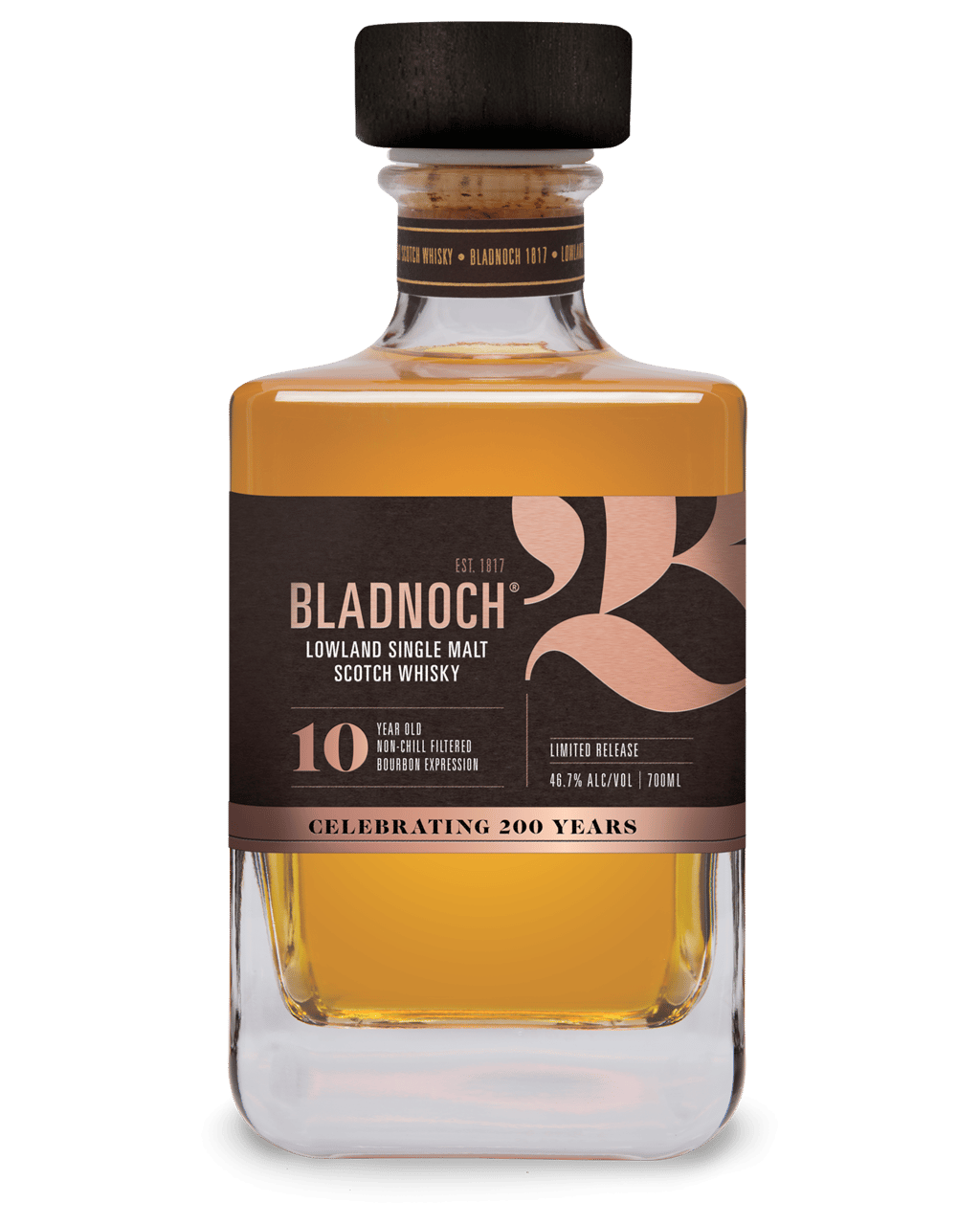 Bladnoch 10 Year Old Single Malt Scotch Whisky 700mL