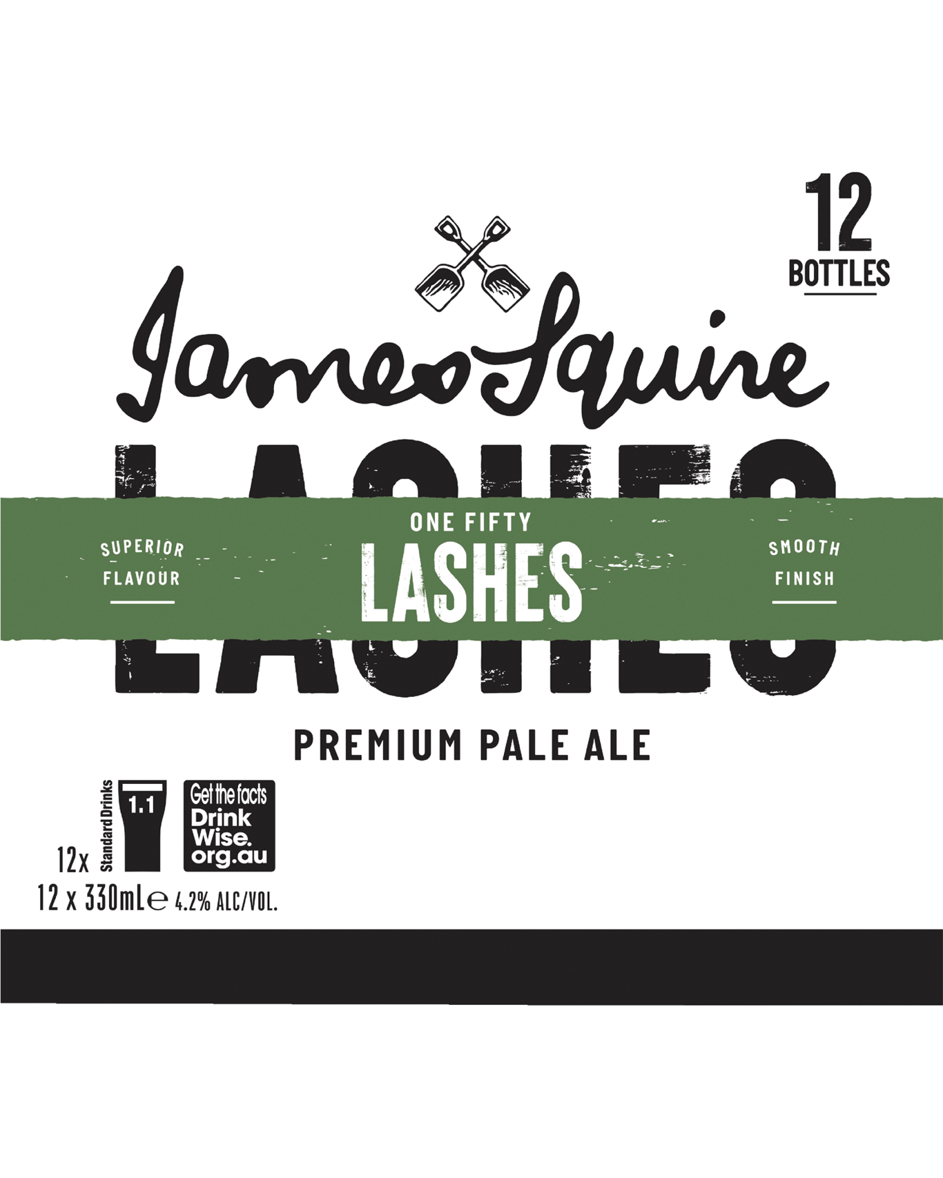 Buy James Squire One Fifty Lashes Pale Ale Bottles 345mL | Dan Murphy's ...