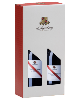 The Footbolt Shiraz and d'Arry's Original Gift Pack