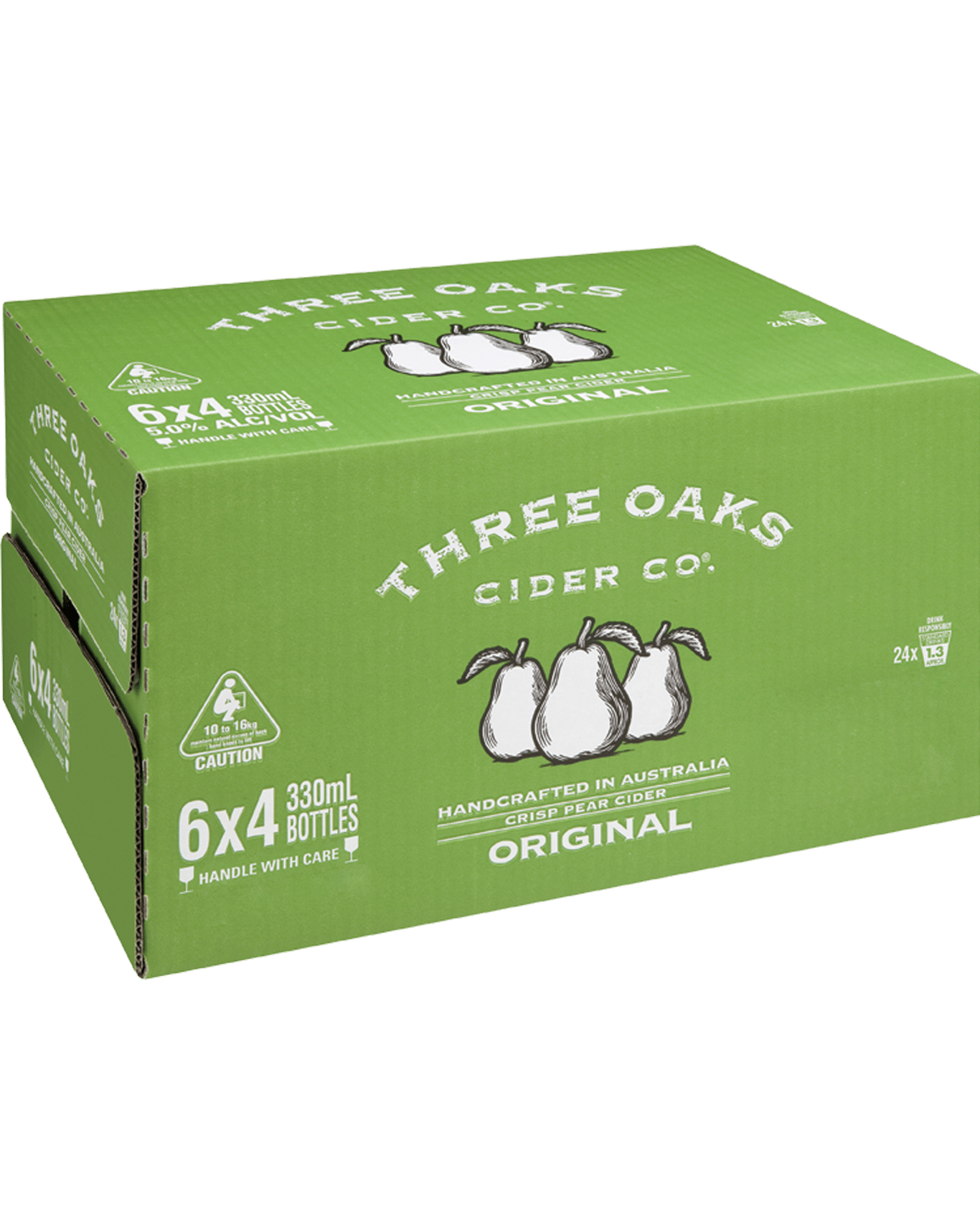 Three Oaks Cider Co. Crisp Pear Cider 330ml (Unbeatable Prices) Buy