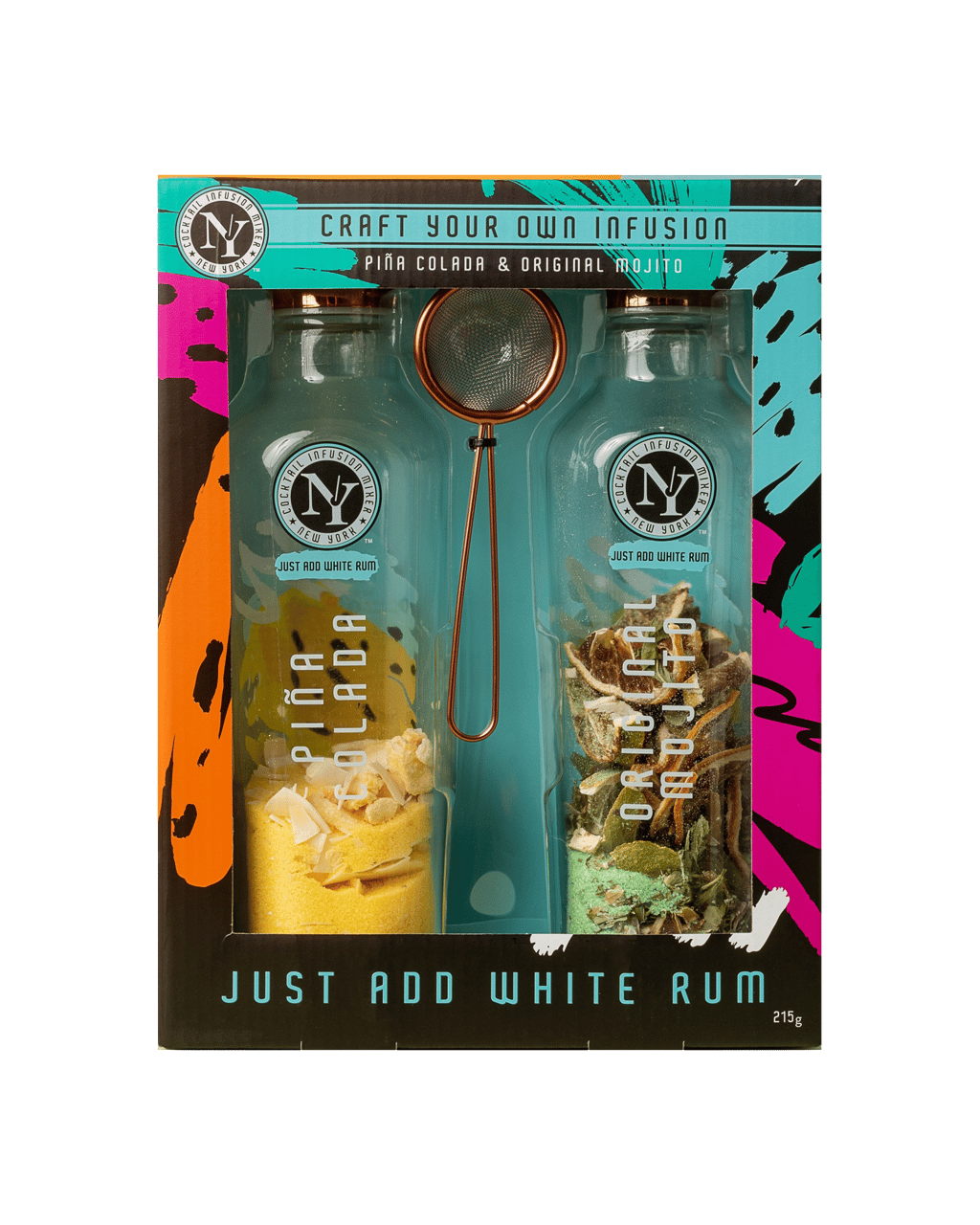 New York Cocktails Infusion White Rum Mixer Twin Pack Boozy