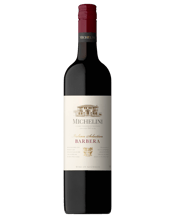  Michelini Alpine Valleys<br>Barbera  750ML Aromas include cherry, cola, red apple and marzipan. Full bodied and soft with lightly charred oak characters and fine tannins extending the palate. A finely bala.