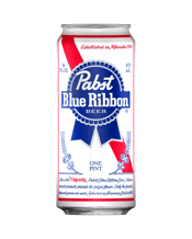  Pabst Blue Ribbon Premium<br>Lager Cans 473ml  473ML Pabst Blue Ribbon or PBR to those who love and live it, is a premium lager crafted with a nice whack of 6-row barley and a tailored combination of Pacific domestic hops blended with an imported Yugoslavian variety. Fermented with a pure culture of yeast and aged at high gravity, PBR is cellared and finished to the smooth, robust likeness of a fine Pilsner. Put simply, this is the perfect summer thirst quencher imported straight from the heart of USA.