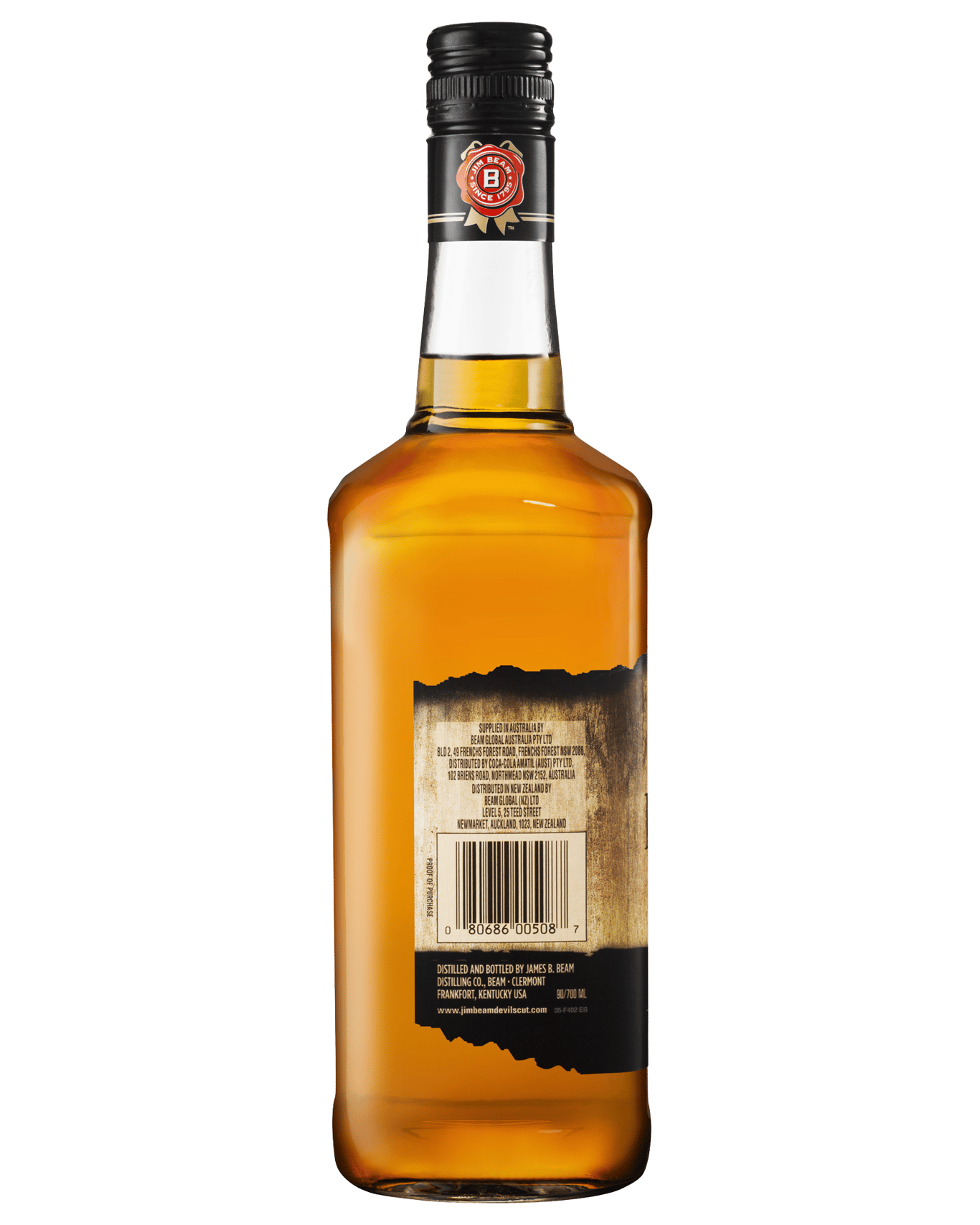 Buy Jim Beam Devil's Cut Kentucky Straight Bourbon Whiskey 700ml Online ...