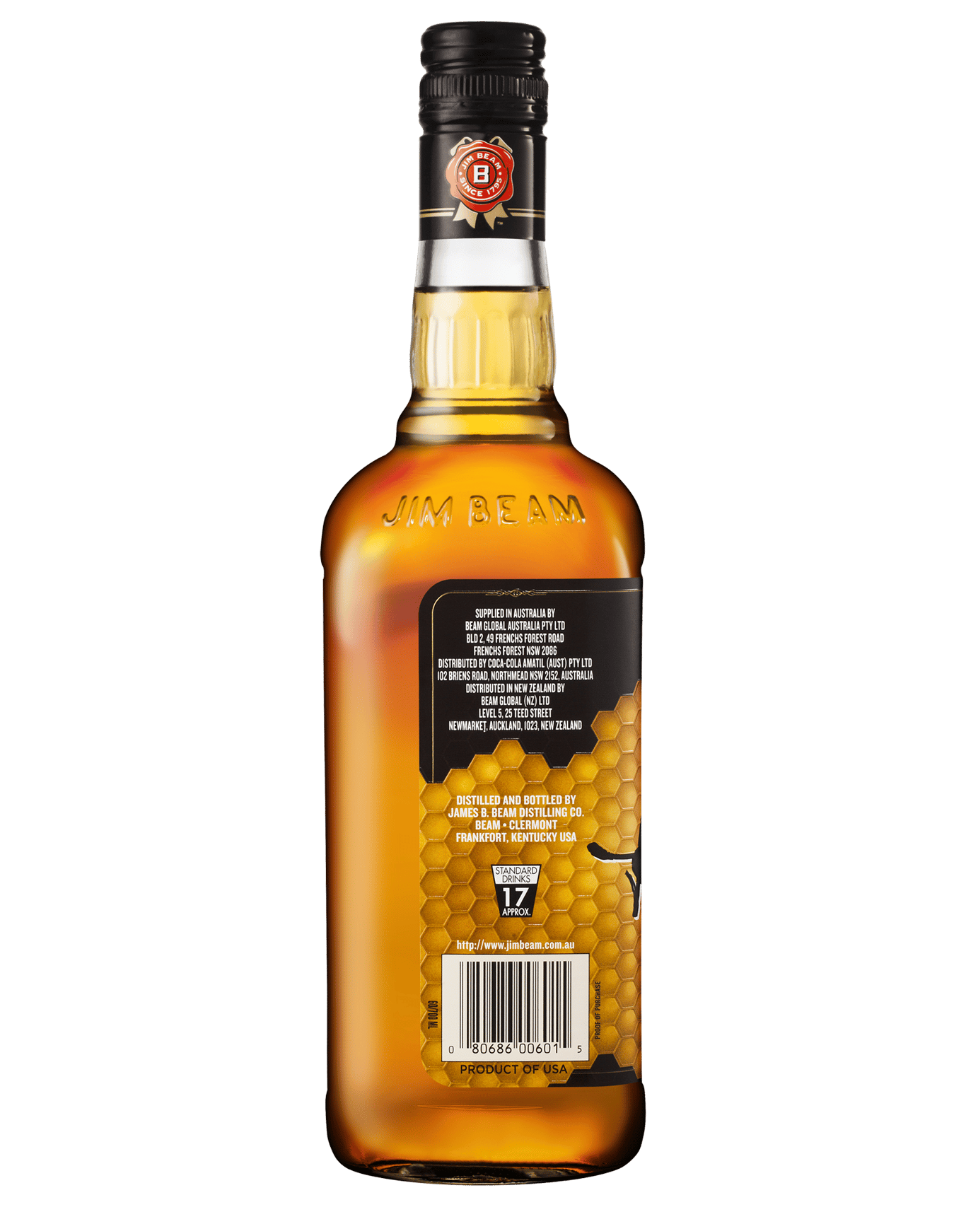 Buy Jim Beam Honey Bourbon Liqueur 700ml Online (Lowest Price Guarantee