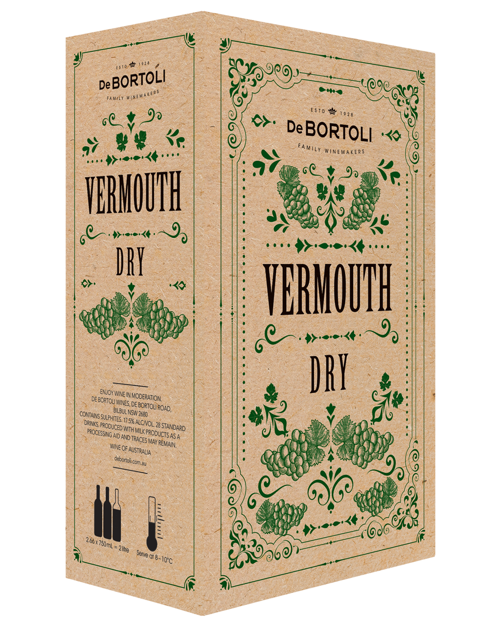 Buy De Bortoli Dry Vermouth Cask 2l Online (Lowest Price Guarantee