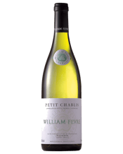  William Fevre Petit Chablis  750mL Beginning with mineral grapefruit and flinty notes on the nose, this wine opens up superbly on the palate. Long, deep and subtle in flavour with crisp acid which completes a fine example of the style.