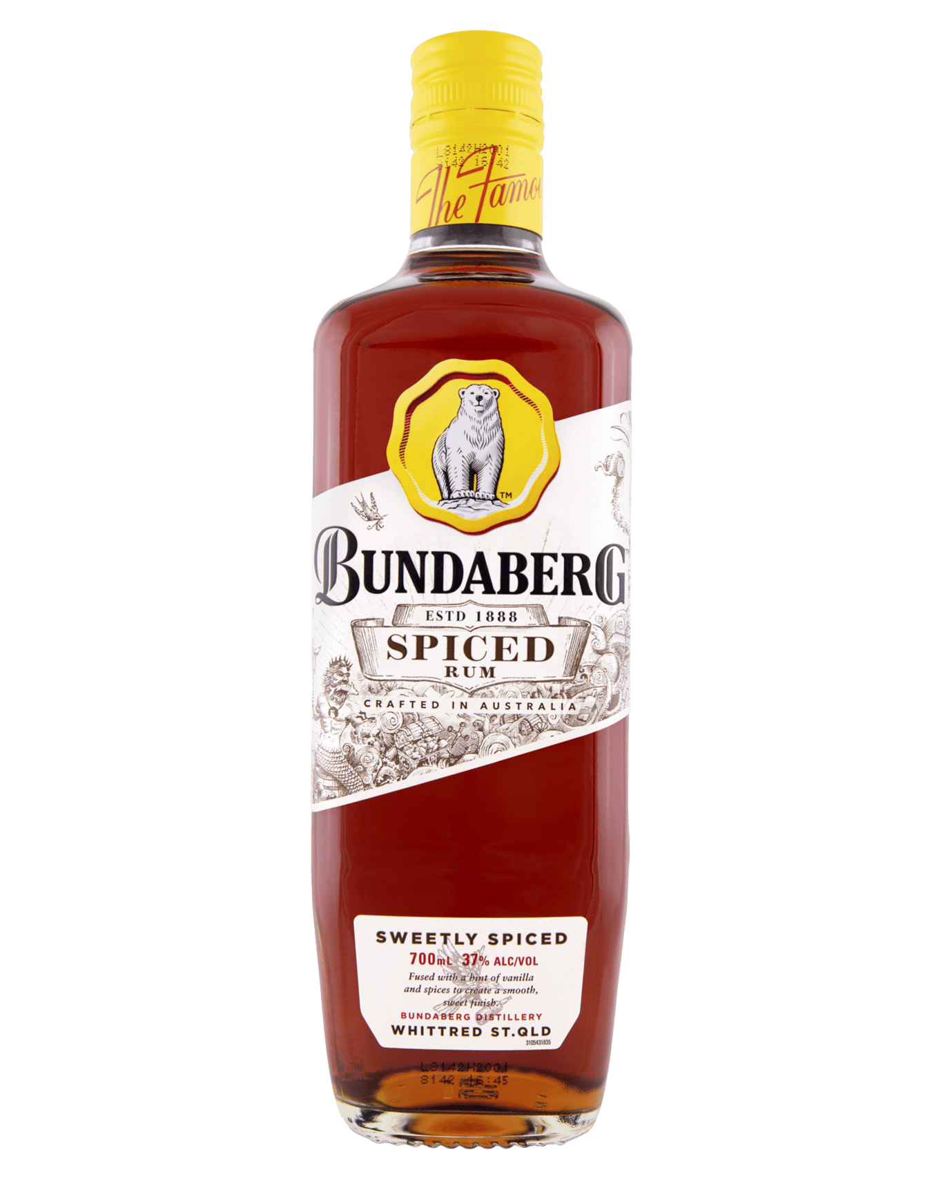 Buy Bundaberg Spiced Rum 700ml Online Lowest Price Guarantee Best Deals Same Day Delivery 