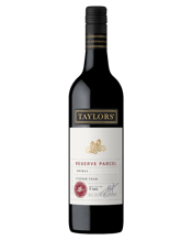  Taylors Reserve Parcel<br>Shiraz  750ML Clare Valley icon producers, Taylors, have hand-selected small parcels of Shiraz fruit from their premium vineyards in the region to produce a Shiraz of real concentration and beauty. Winemaker, Mitchell Taylor brings this full-bodied red to life with bold, ripe fruit and plush, firm tannin. Will comfortably cellar the next 5 years, yet will reward those who can't wait that long to enjoy intensity of this wine with a robust meal.