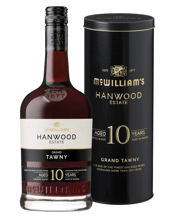 Mcwilliam's Hanwood Estate<br>10 Year Old Grand... 750ML This Tawny shows how good Australians are at making affordable fortified wine. With dried fruit flavours and dusty all-spice, its an after dinner treat.