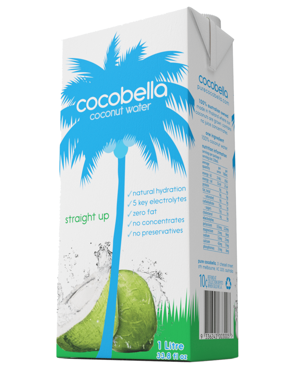 Buy Cocobella Straight Up Coconut Water 1l Online (Lowest Price