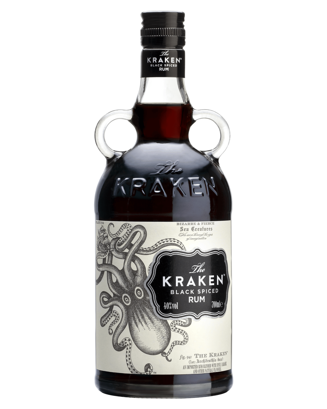 mini kraken rum bottle