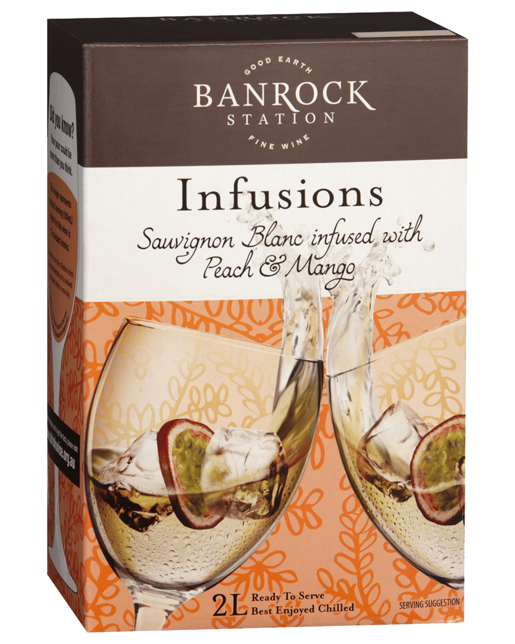 wine cooler peach