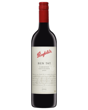  Penfolds Bin 707 Cabernet<br>Sauvignon 2009  750ML Penfolds Bin 707 Cabernet Sauvignon is the ultimate expression of the Penfolds' house-red style at it's most robust and powerful. Sleek dark berry and dark chocolate characters dominate with plenty of natural fruit sweetness. The tannins are present, but not overwhelming having been softened by its time in the Cellar. Limit of 6 bottles per customer