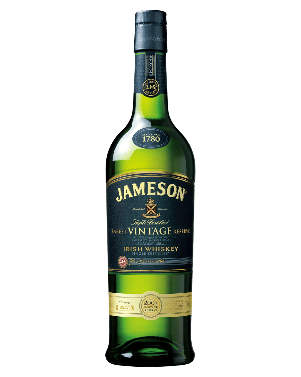 Buy Jameson Rarest Vintage Reserve Irish Whiskey 700ml Dan Murphy S Delivers