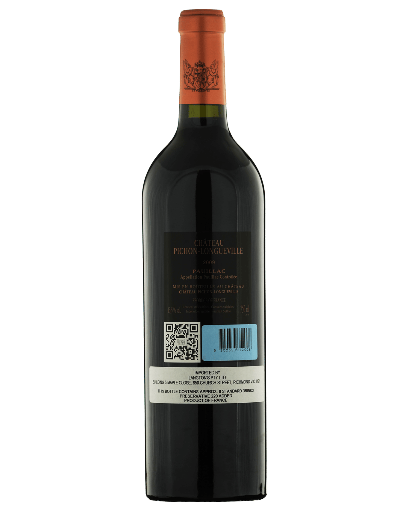 Buy Château Pichon-longueville Baron Pauillac 2009 Online (Lowest Price ...